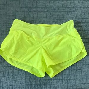 Lululemon Speed shorts